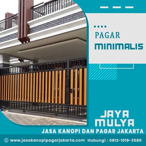 pagar minimalis